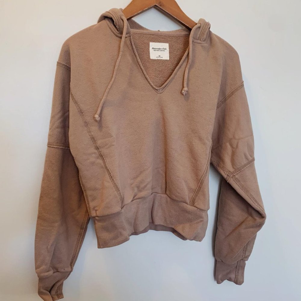 Split Neck Hoodie